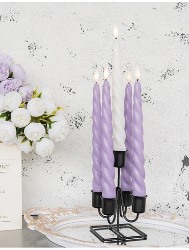 floor metal candlestick holder